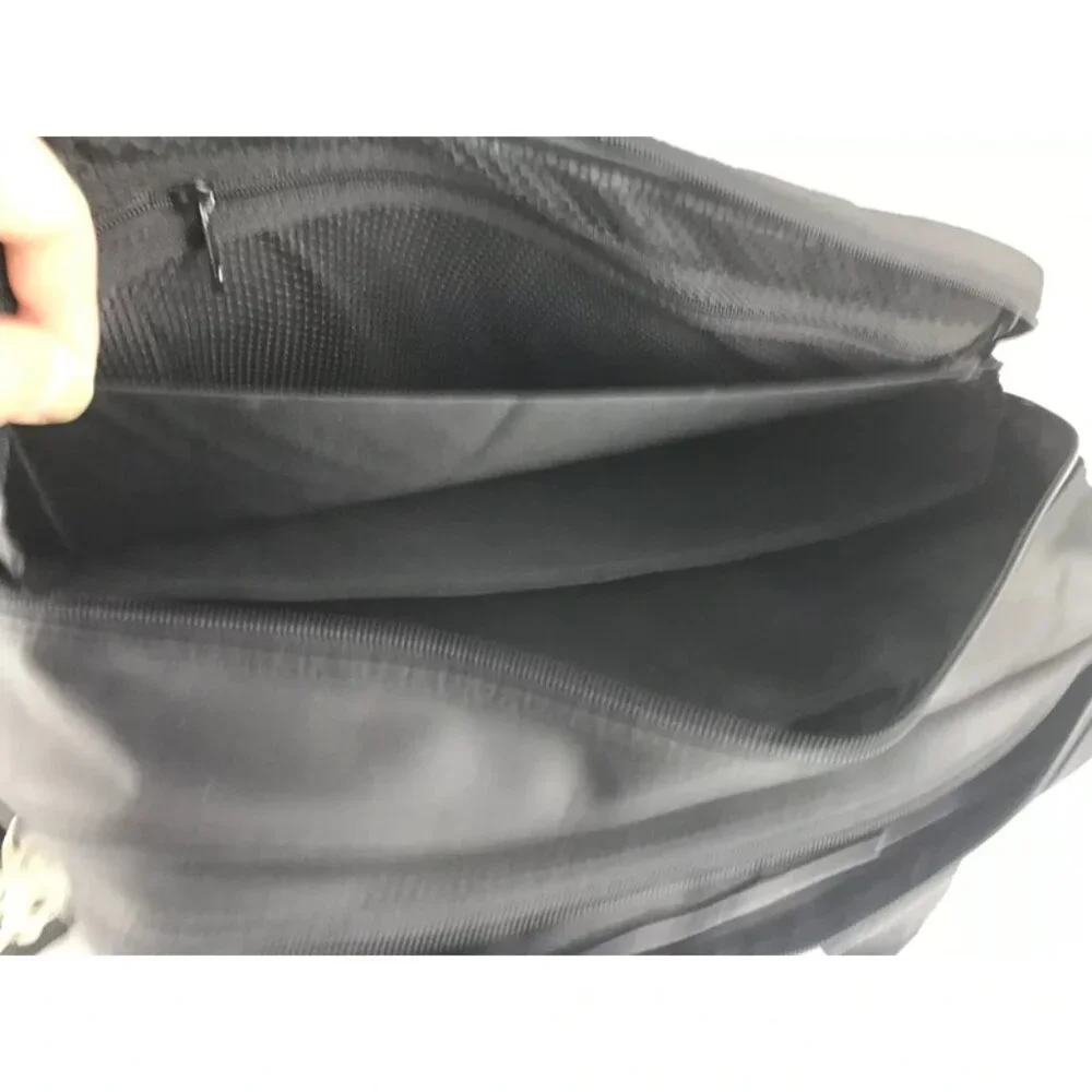 American Tourister Unisex Adults Black Nylon Divider Double Handles Laptop‎ Bag